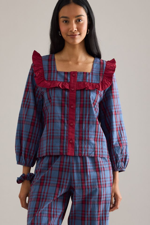 Ensemble De Pyjama Tartan à Volants TBCo #2