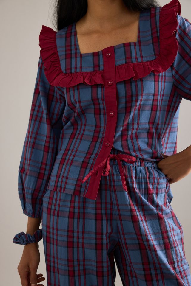 Ensemble De Pyjama Tartan à Volants TBCo #5