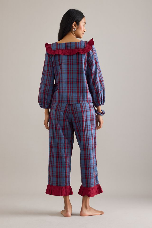 Ensemble De Pyjama Tartan à Volants TBCo #1