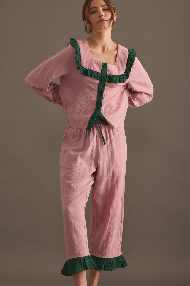 Set Pigiama con Volant Rosa TBCo #3