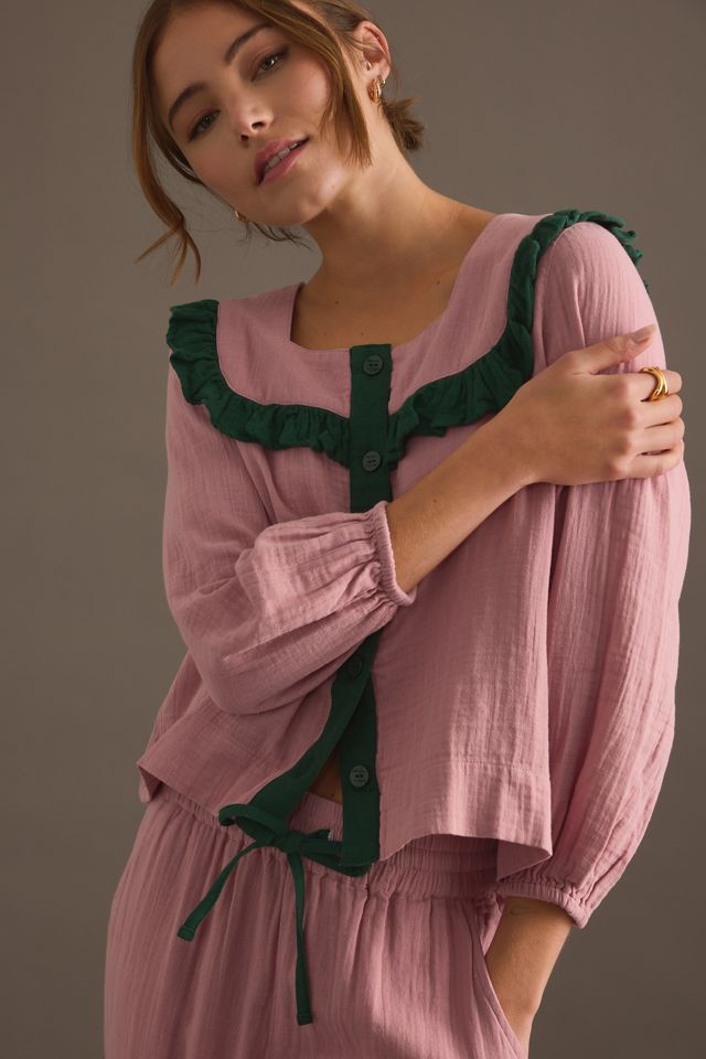 Set Pigiama con Volant Rosa TBCo #2
