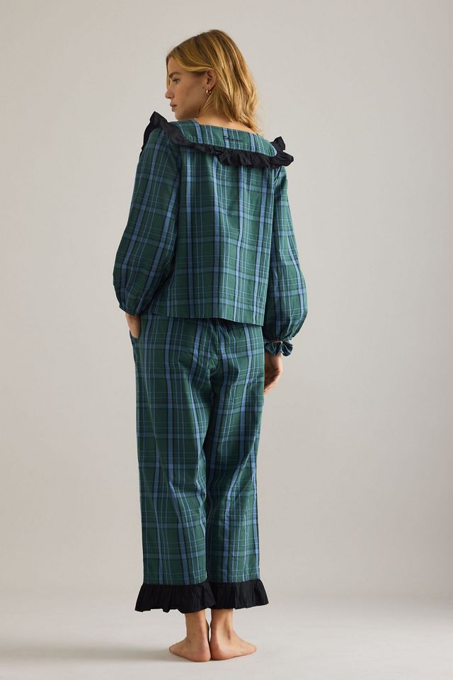 TBCo Tartan Rüschen Langer Pyjama Set #1