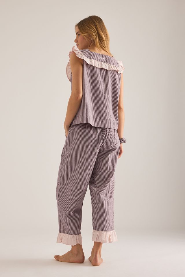 TBCo Ruffle Cropped Pyjama Set #1