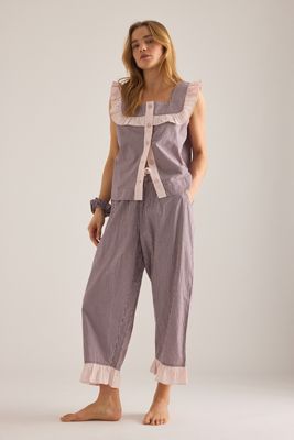 TBCo Rüschen Cropped Pyjama-Set