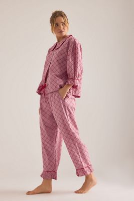 TBCo Set Pigiama Lungo Lattice
