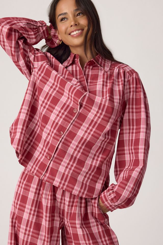 Conjunto de Pijama Largo de Cuadros 100% Algodón TBCo #1