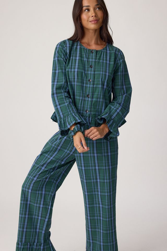 Conjunto de Pijama Largo de Cuadros 100% Algodón TBCo #2