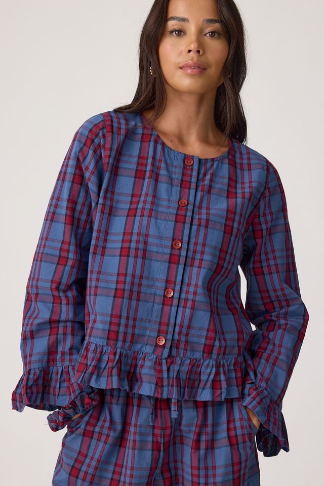 Conjunto de Pijama Largo de Cuadros 100% Algodón TBCo #3