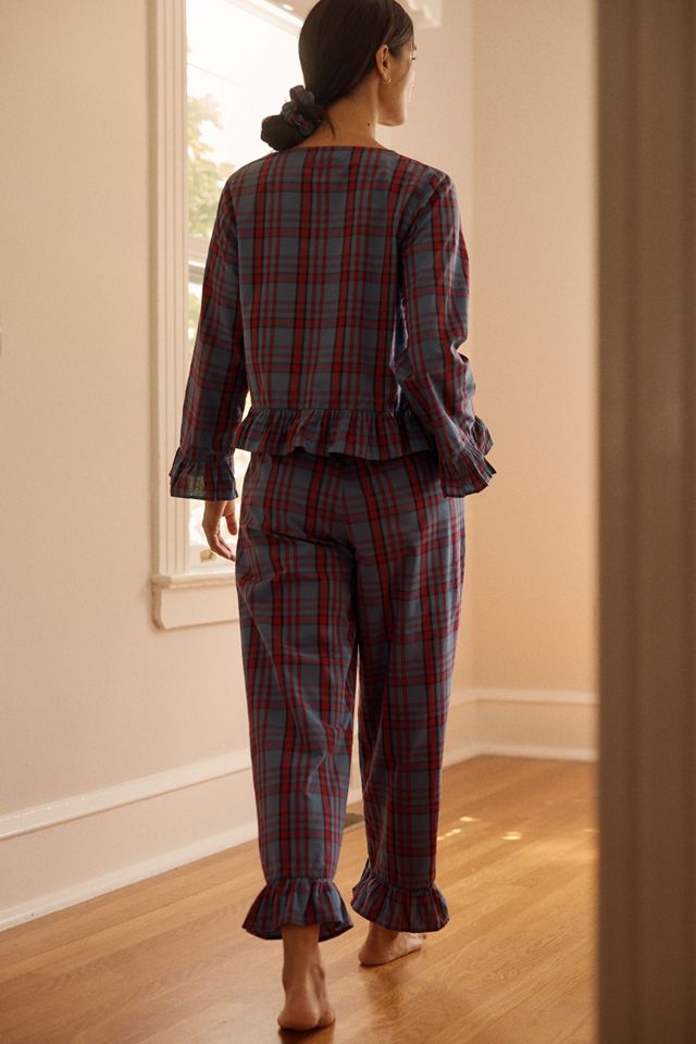 TBCo 100% Cotton Plaid Pajama Set #2