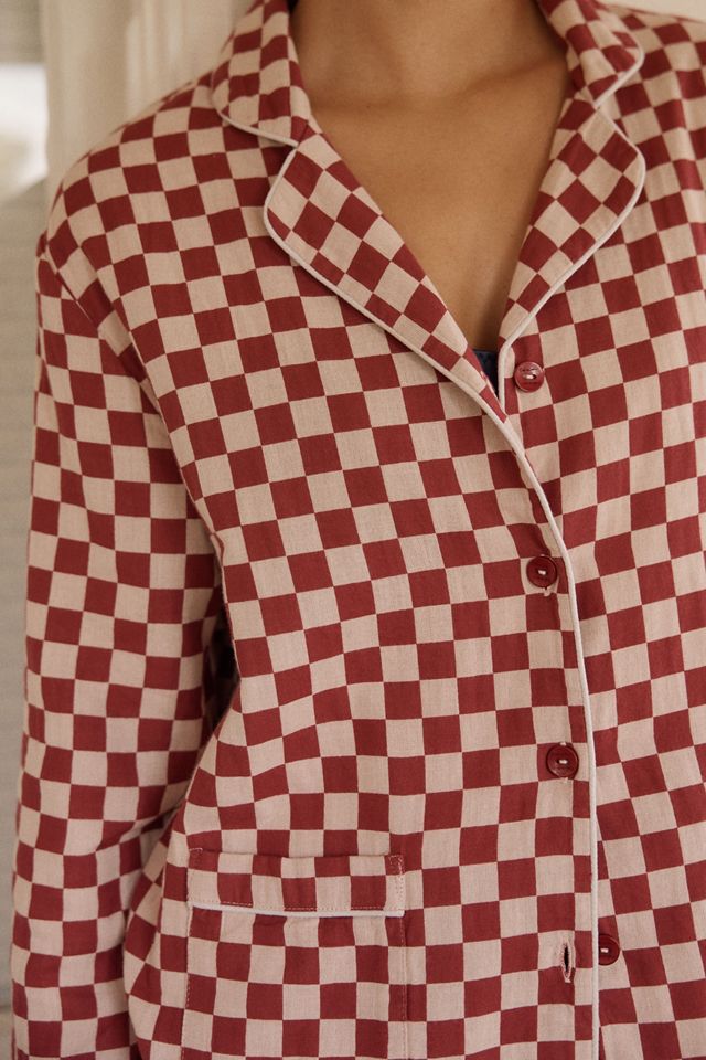 TBCo Checkered 100% Cotton Pajama Set #1