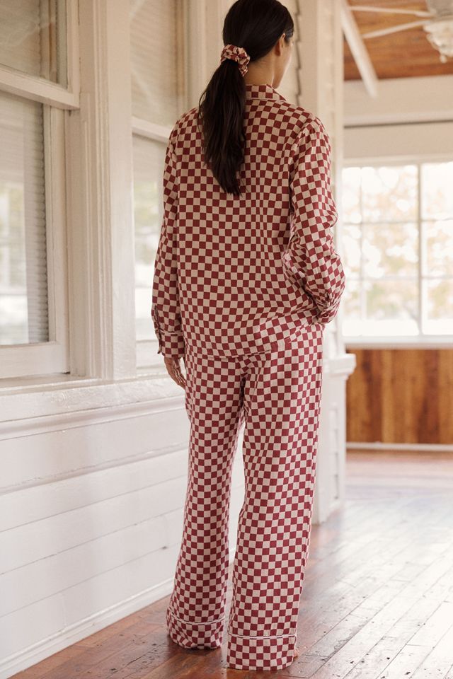 TBCo Checkered 100% Cotton Pajama Set #3