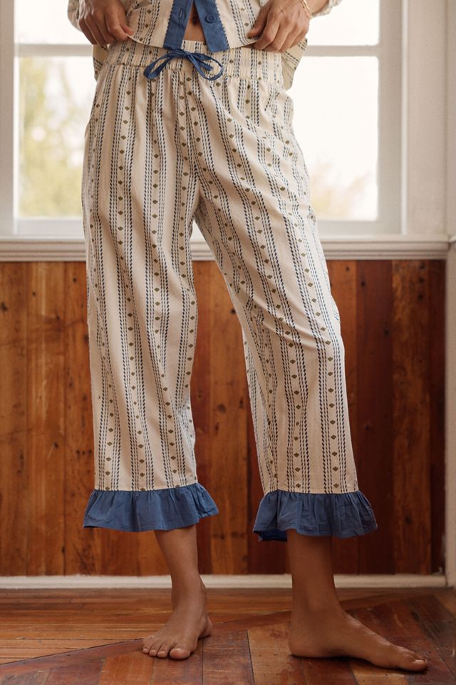 TBCo 100% Cotton Ruffled Pajama Set #2