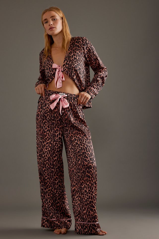 Wild Lovers Eloise Leopard Pyjama Bottoms