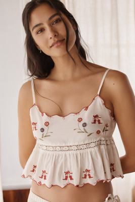 WILD LOVERS MARIE PAJAMA TOP 