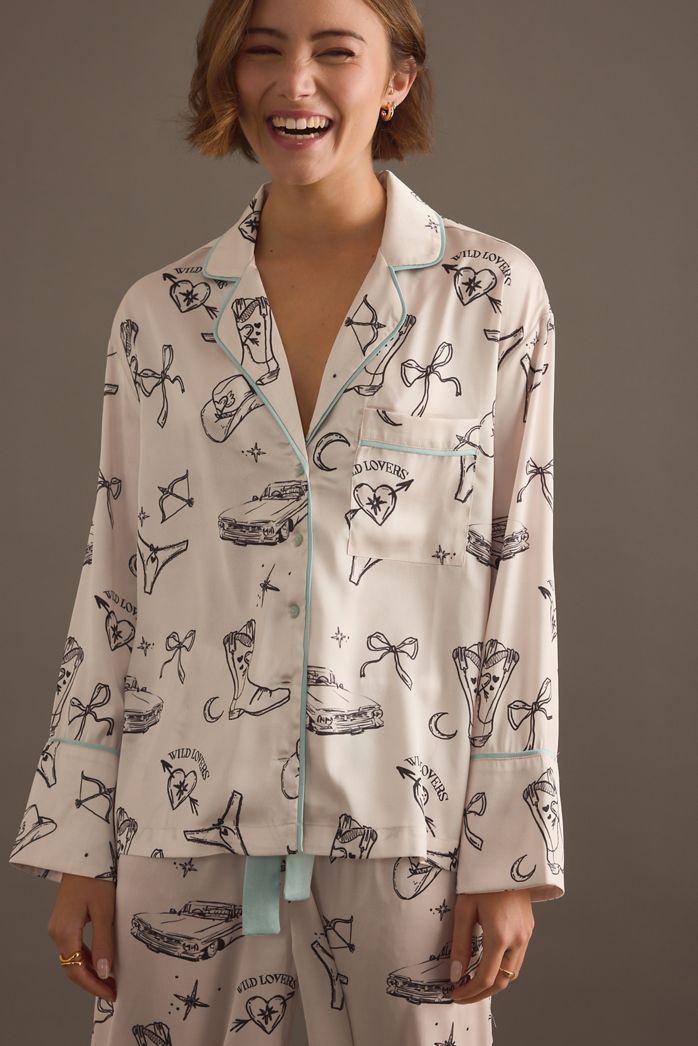 Wild Lovers Tia Long-Sleeve Pyjama Shirt