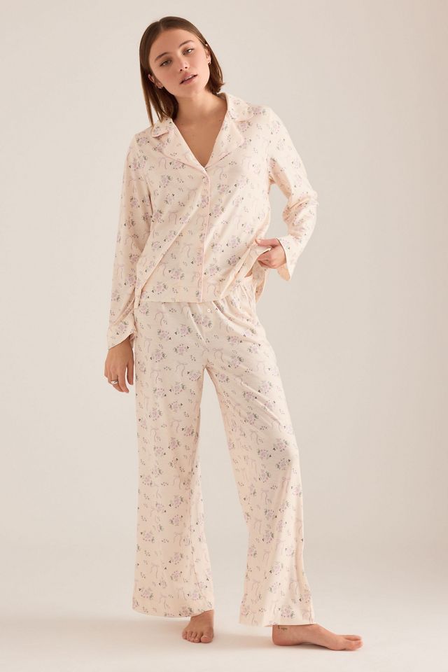 Wild Lovers Chemise de pyjama à nœud floral Celeste #1