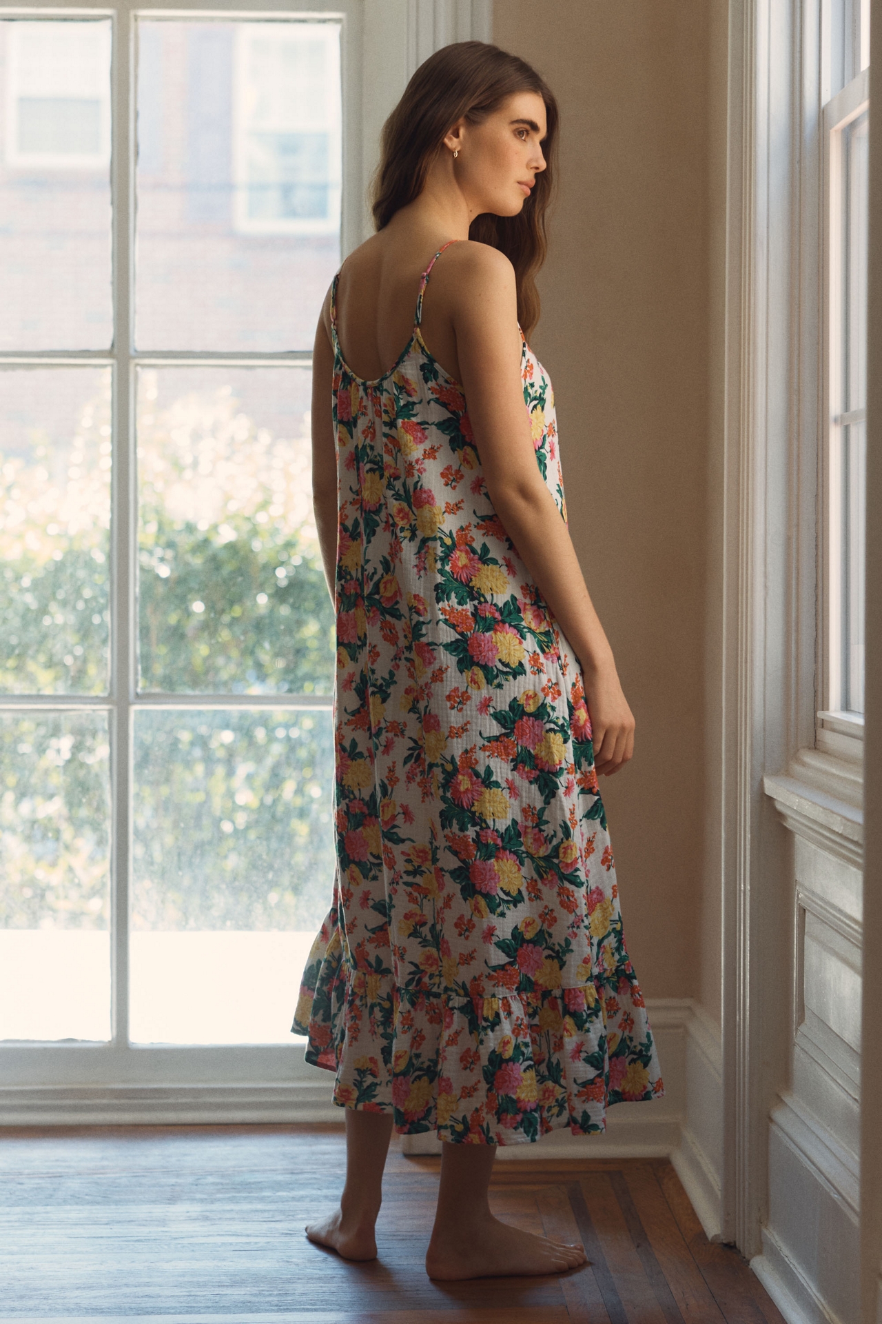 P.J. Salvage x PQ Swim Floral Midi Dress