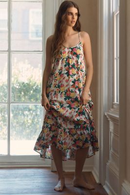 P.J. Salvage x PQ Swim Floral Midi Dress