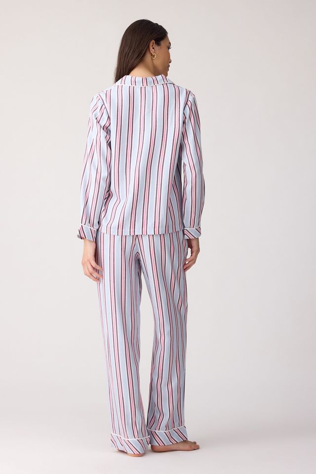 Set Pigiama Lungo Spazzolato Stripe & Stare #4