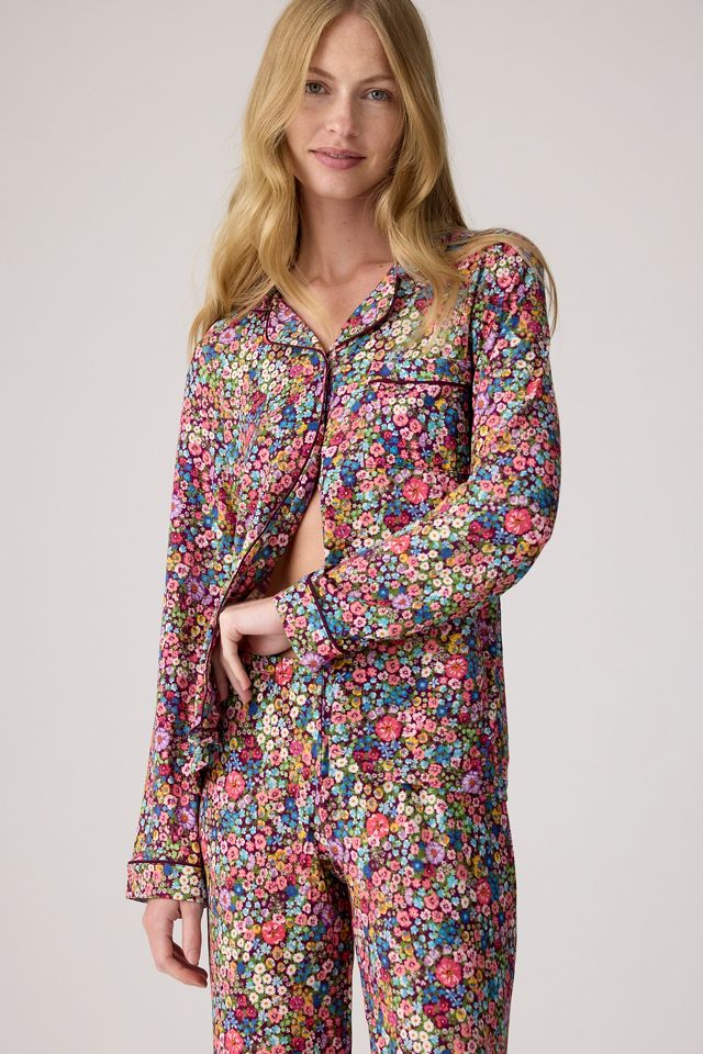 Conjunto de Pijama Largo Floral Stripe & Stare #1