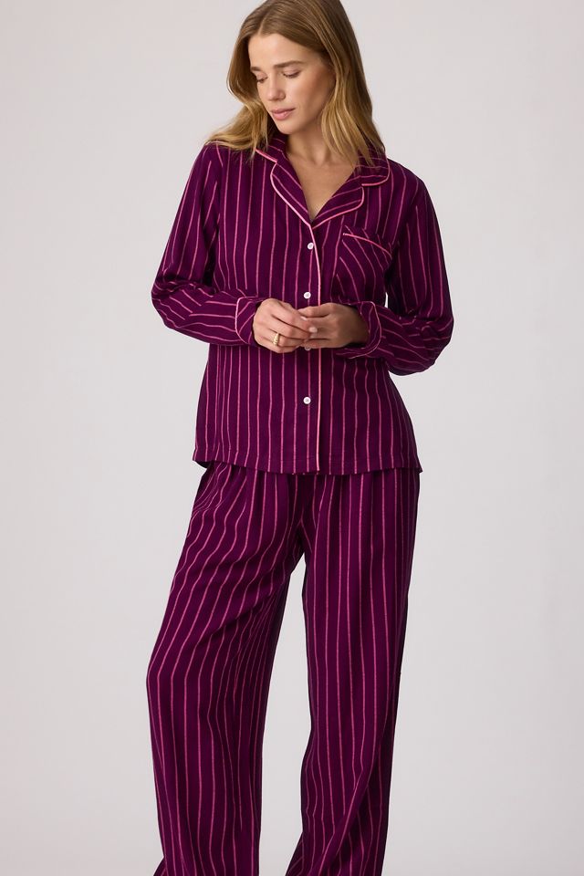 Stripe & Stare Long Pyjama Set #1
