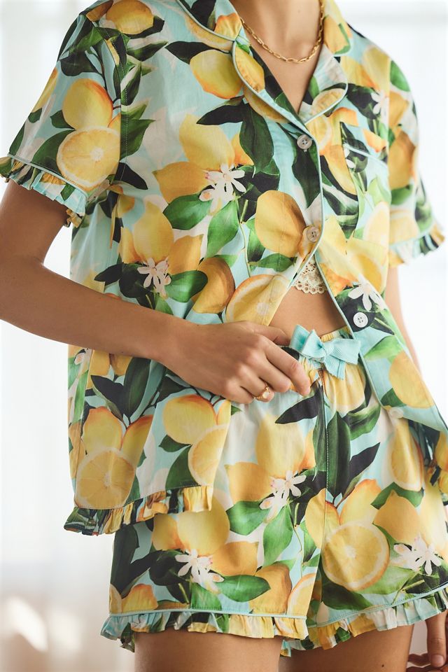 Rachel Parcell Ruffled Sleep Short Set #2