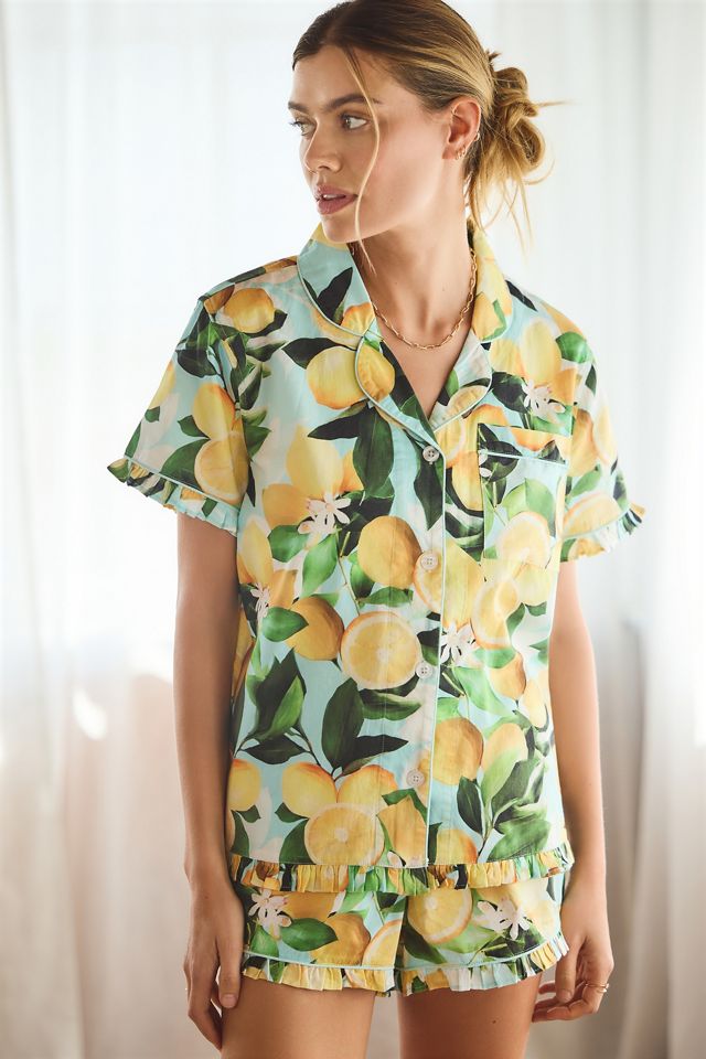 Rachel Parcell Ruffled Sleep Short Set #3