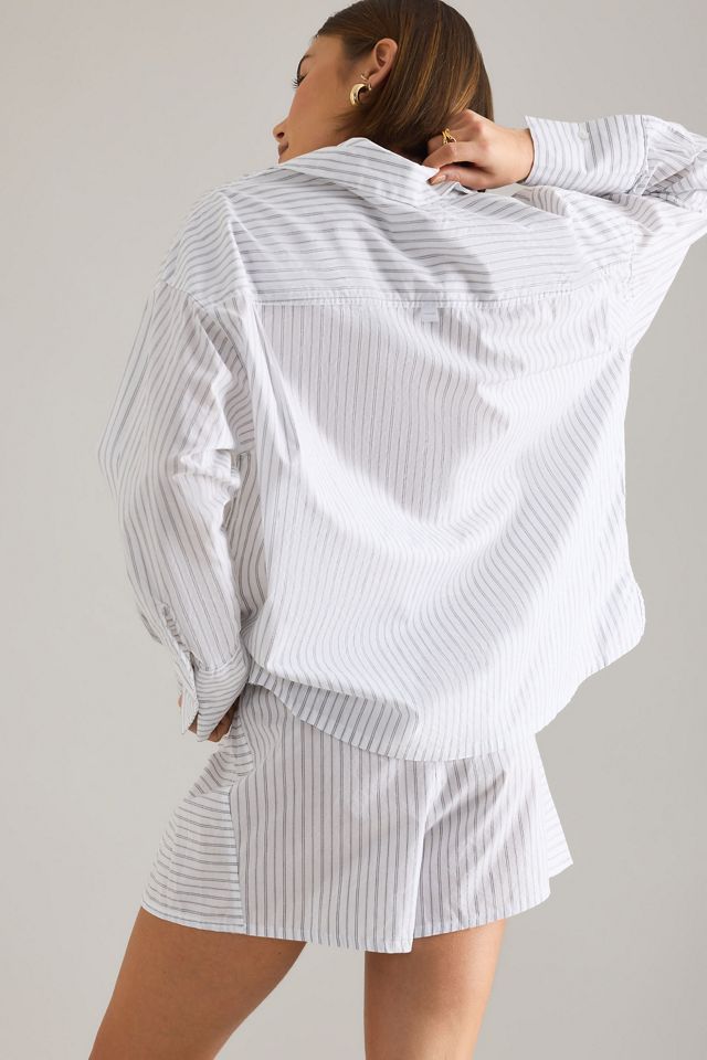 Camisa Popelina a Rayas Calvin Klein #1