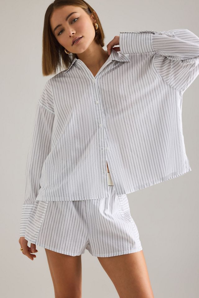 Camisa Popelina a Rayas Calvin Klein #2