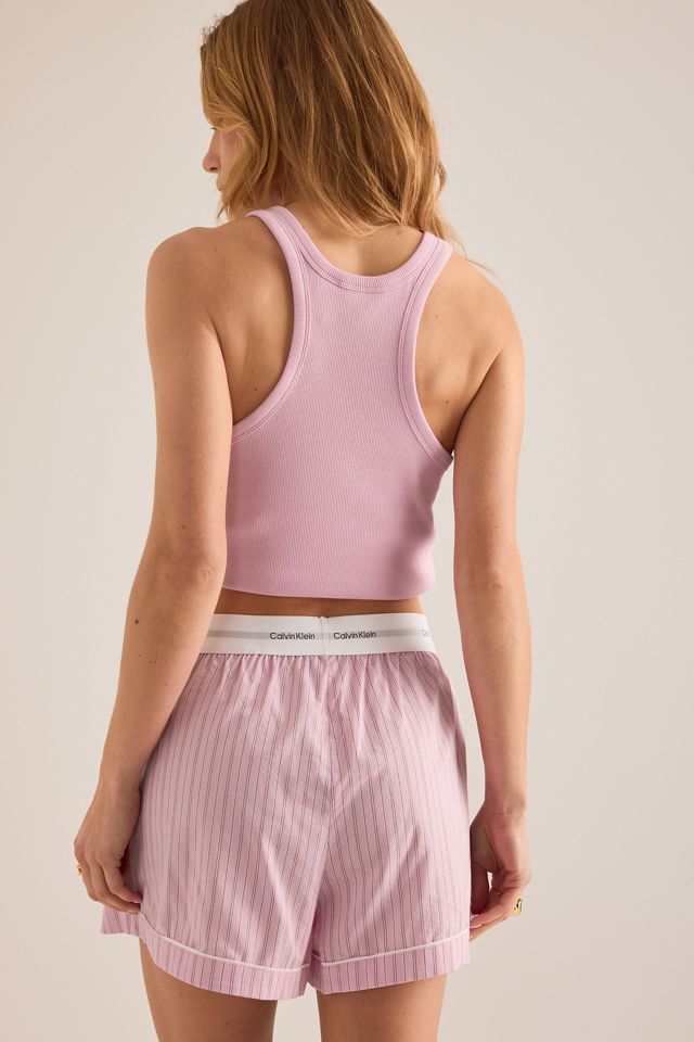 Shorts en popeline de coton Calvin Klein V-Day #1