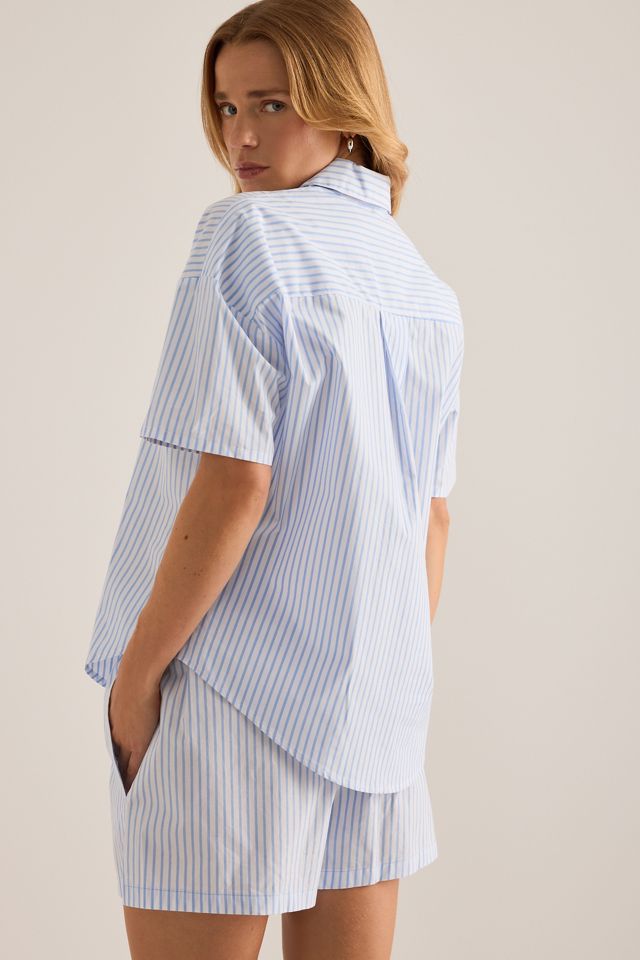 Chemise Calvin Klein en popeline décontractée #4