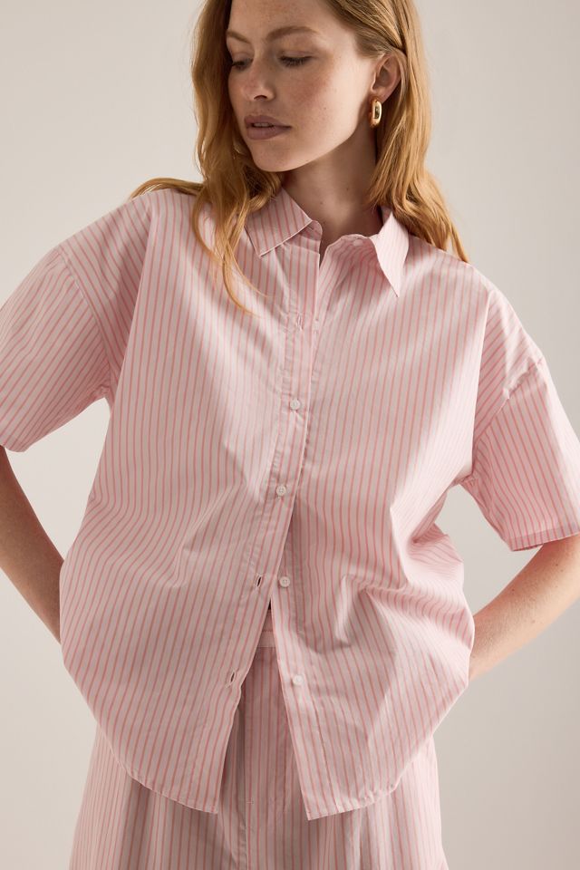 Calvin Klein Short-Sleeve Shirt Pyjama Set #1