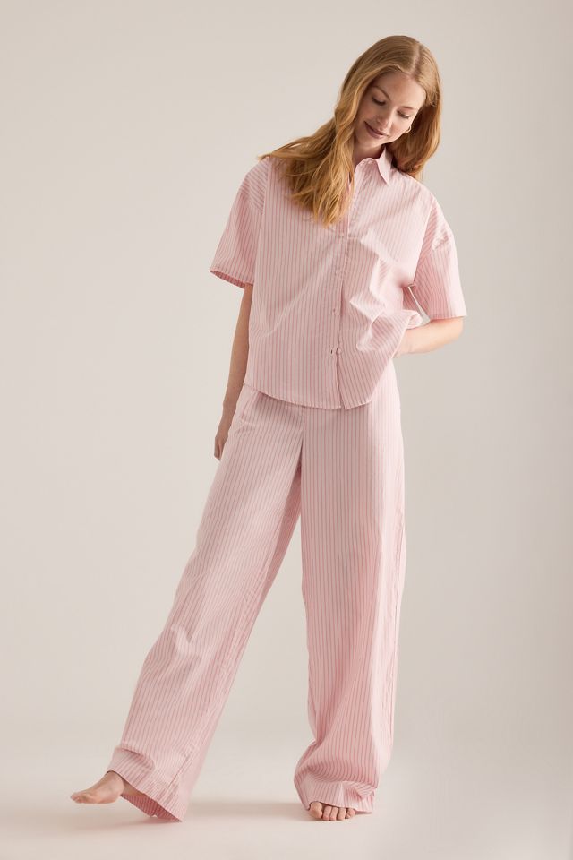 Calvin Klein Short-Sleeve Shirt Pyjama Set #3