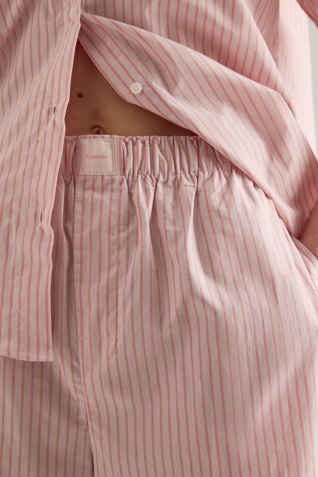 Calvin Klein Short-Sleeve Shirt Pyjama Set #4