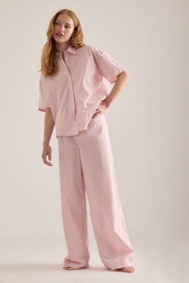 Calvin Klein Kurzarm-Hemd-Pyjama-Set