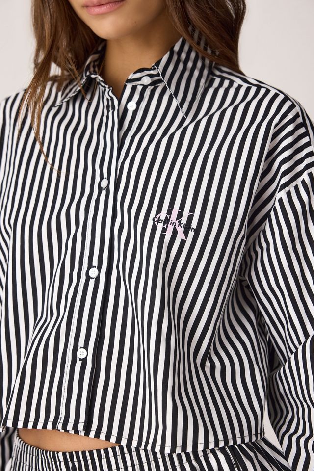 Camisa Corta de Popelina de Algodón Calvin Klein #2