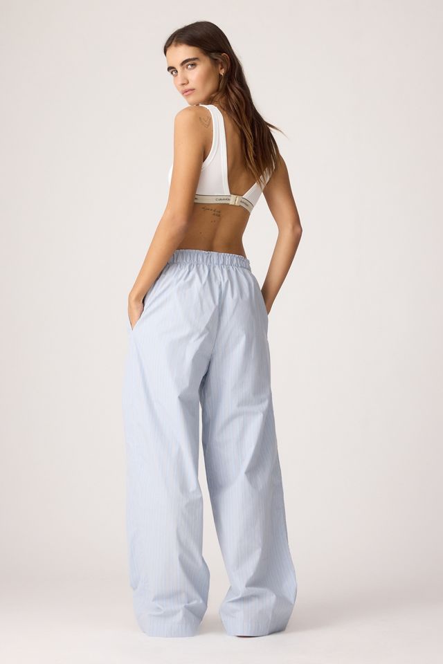 Calvin Klein Pyjamahose aus Baumwoll-Popeline mit Überzug #3