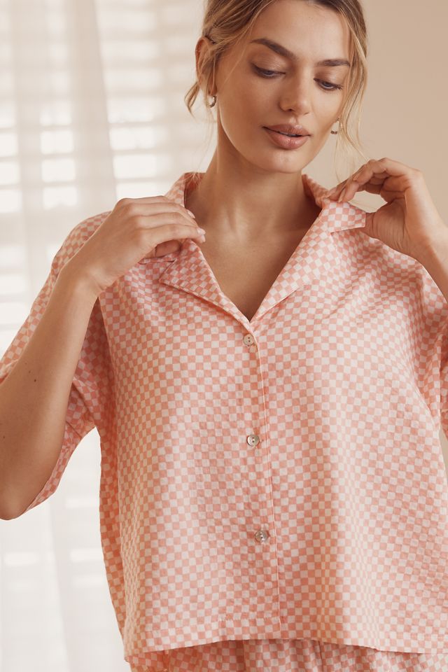Papinelle Anais Short-Sleeve Shirt & Boxers Pajama Set #2