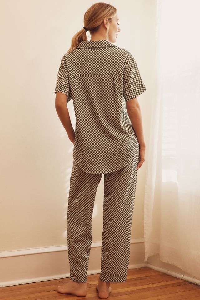 Papinelle Anais Short-Sleeve Shirt & Pants Pajama Set #1