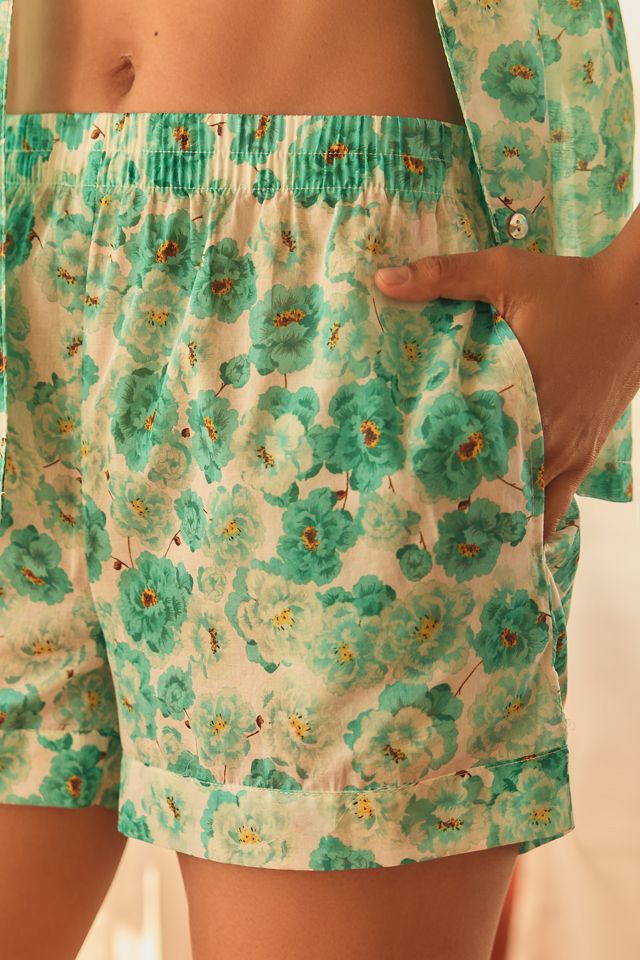 Papinelle Florence Buttondown Shirt & Boxer Shorts Pajama Set #3