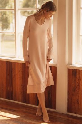 Papinelle Long-Sleeve Feather Soft Nightgown