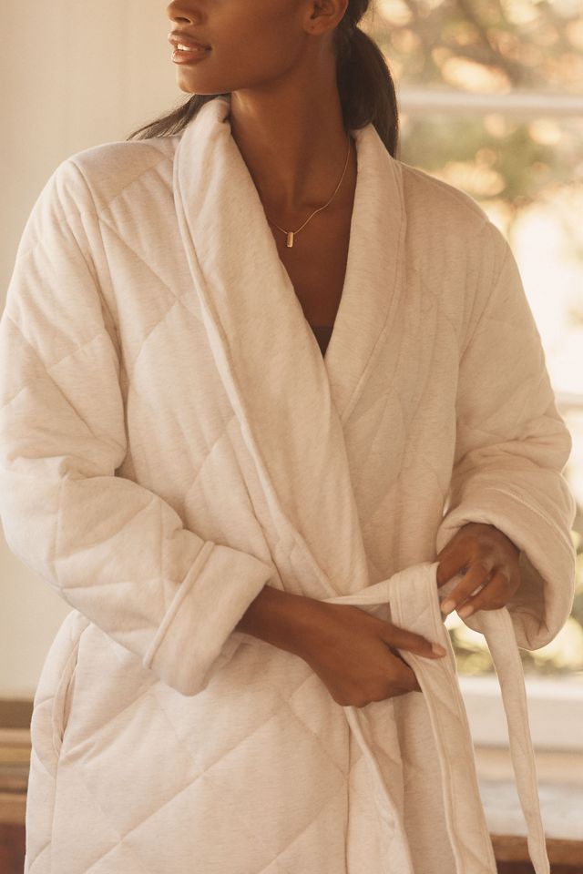 Papinelle Quilted Cotton Maxi Robe #2