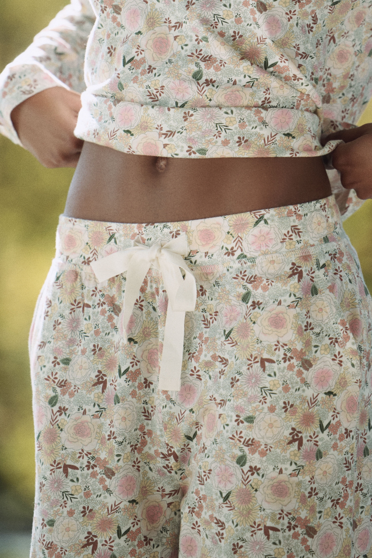 Papinelle Meribel Knit Henley Top & Pants Set