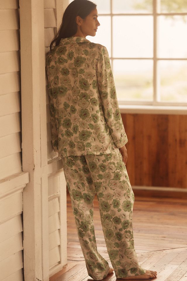 Papinelle Florence Silk Full-Length Pajama Set #3