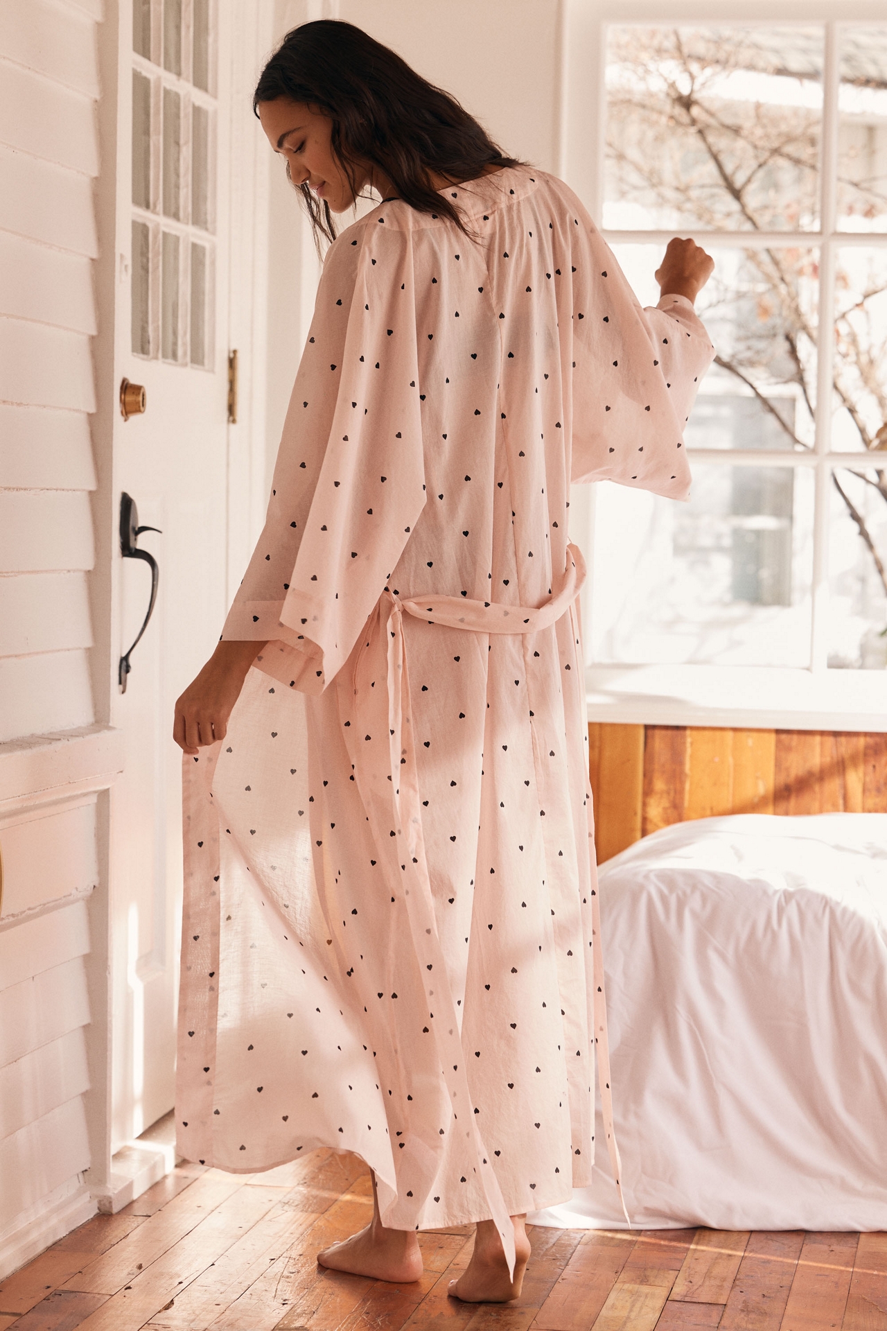 Papinelle Hearts Full-Length Robe