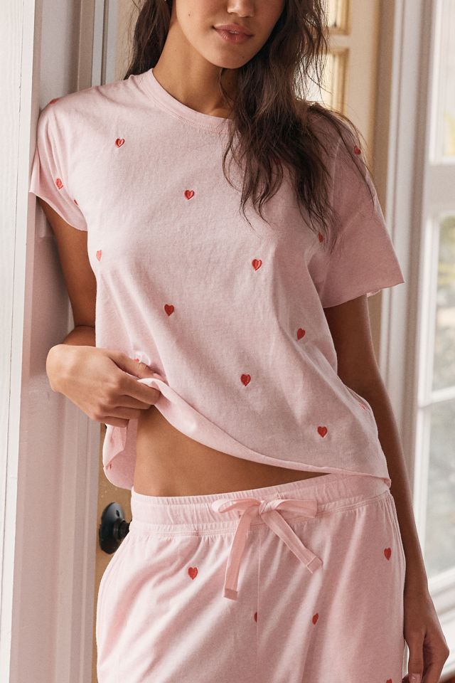 Papinelle Jada Hearts Pajama Set #1