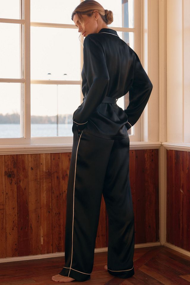 Papinelle Sylvie Washable Silk Wrap Pajama Set #2