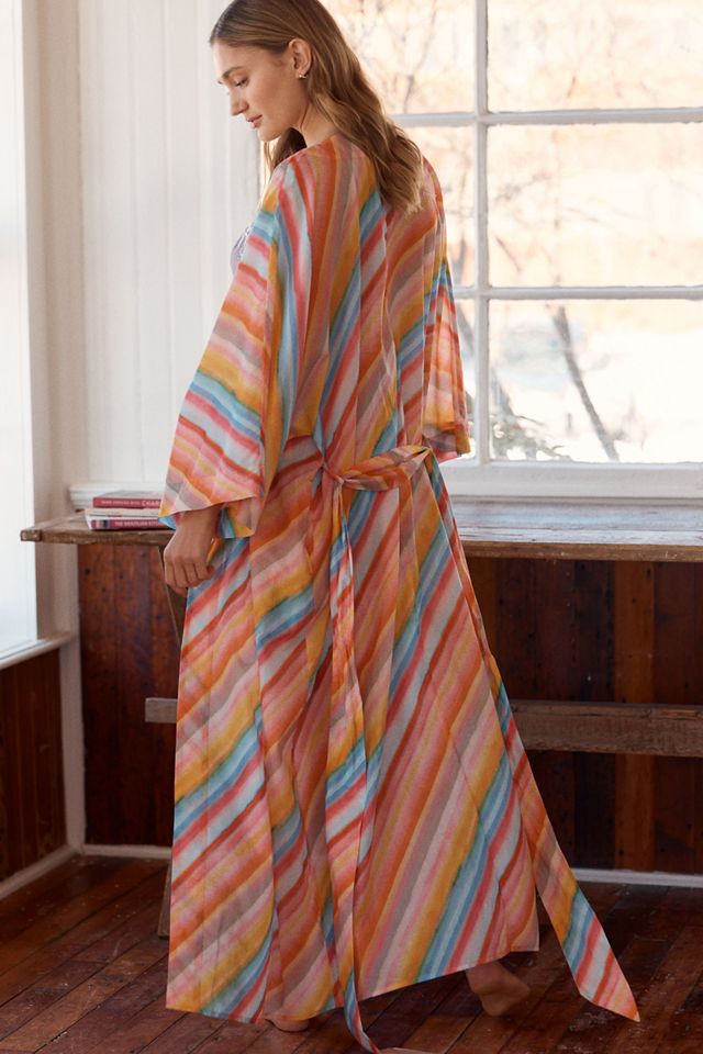 Papinelle Cotton Sophie Stripe Robe #2