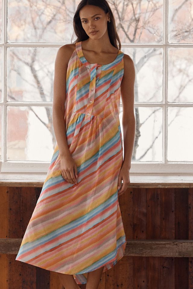 Papinelle Cotton Sophie Stripe Midi Dress #3