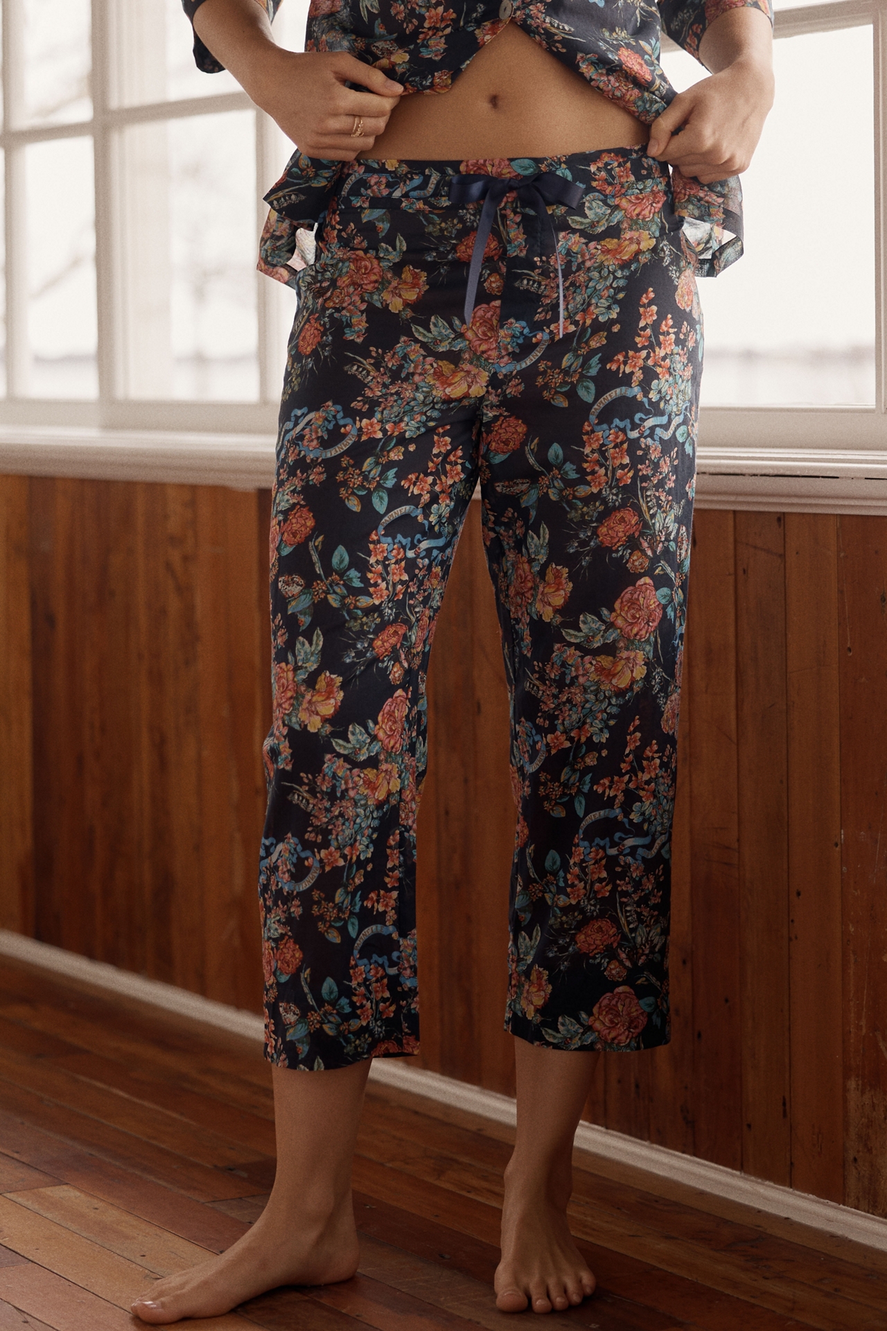 Papinelle Layla Cotton Crop Pajama Set